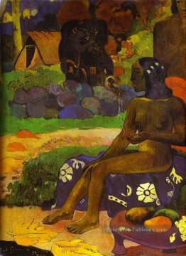 Vaïraumati tei oa Son nom est Vairaumati Post Impressionnisme Primitivism Paul Gauguin Peinture à l'huile